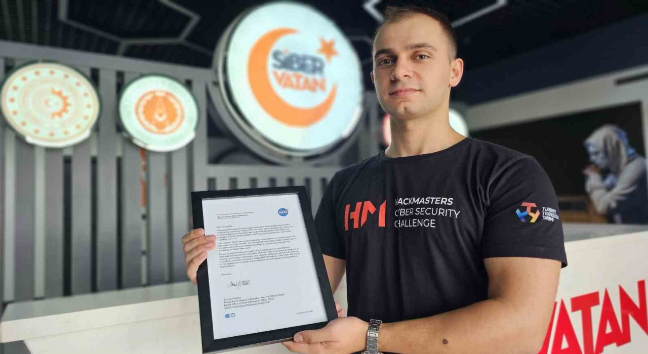 NASAnın güvenlik açığını tespit eden BEUN öğrencisine takdir mektubu