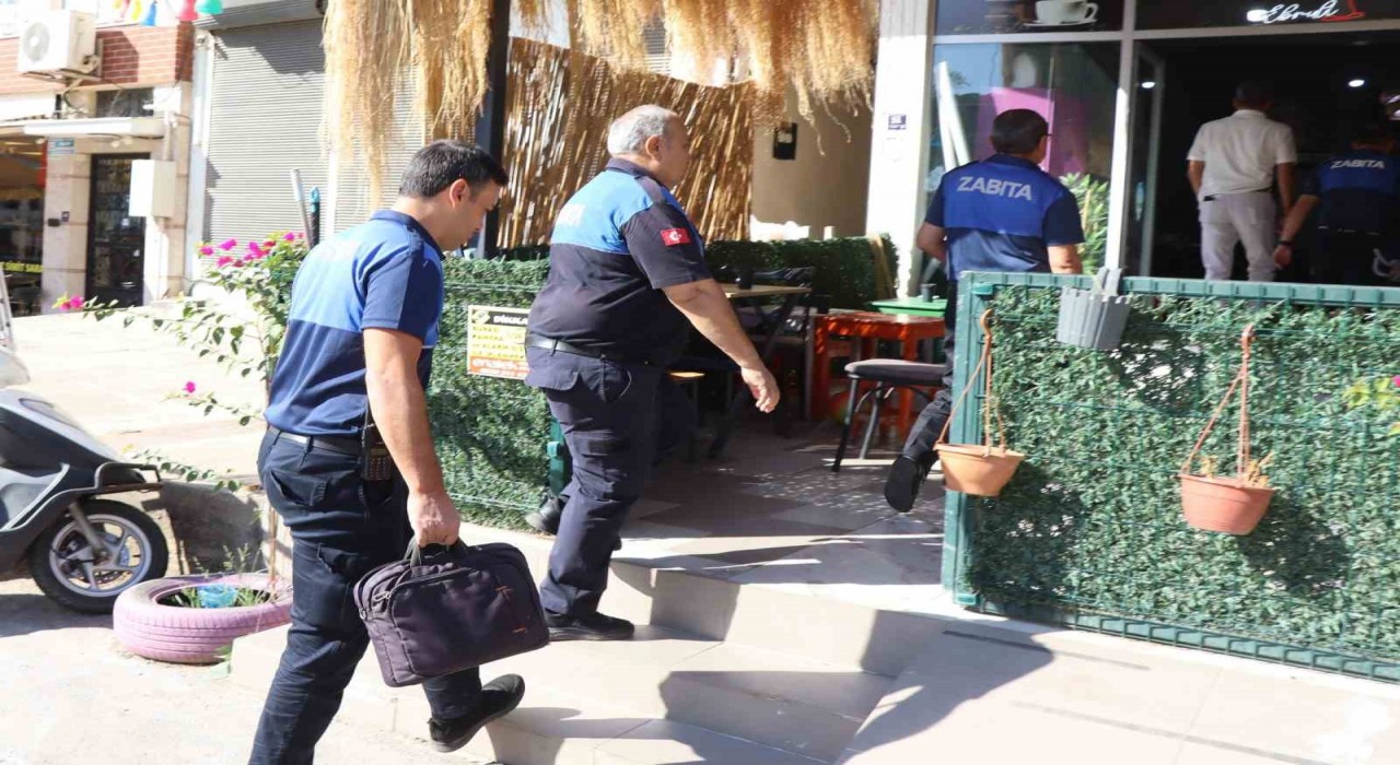 Nazilli Zabıtasından öğrenciler için sıkı denetim