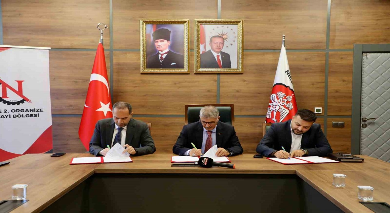 Niğde 2. OSBde ilk Ön Tahsis Sözleşmesi imzalandı