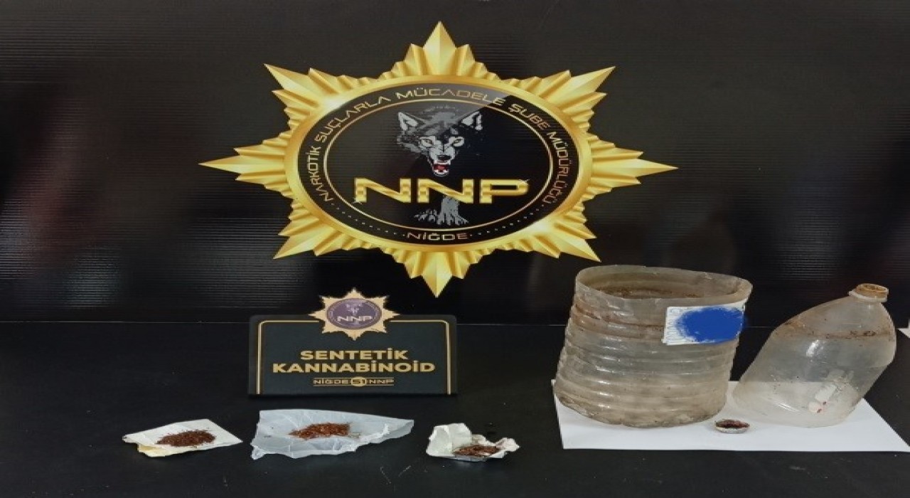 Niğdede uyuşturucu operasyonu: 1i tutuklama