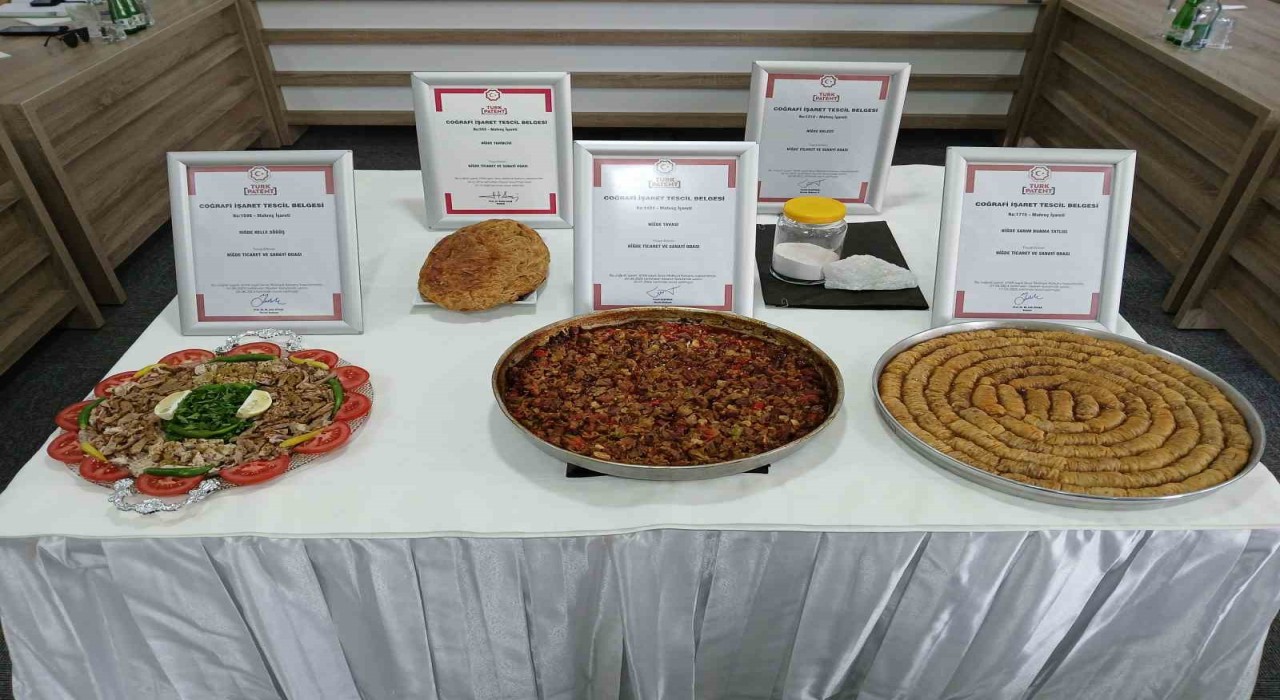 Niğdenin Sarım Burma Tatlısı coğrafi işaretle tescillendi