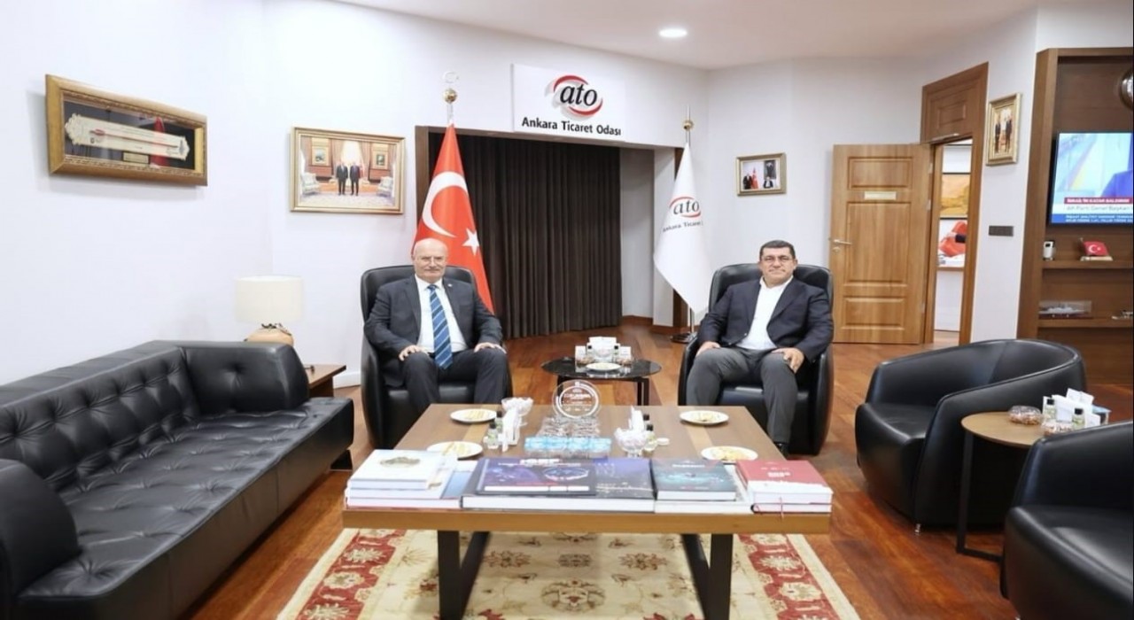 Nurettin Açıkalından ATO Başkanı Barana ziyaret
