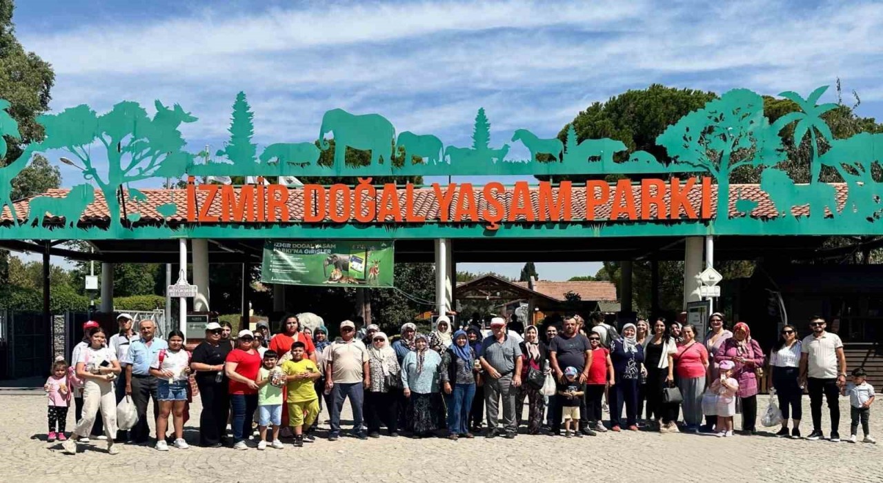 Ödemişli afetzedelere moral gezisi