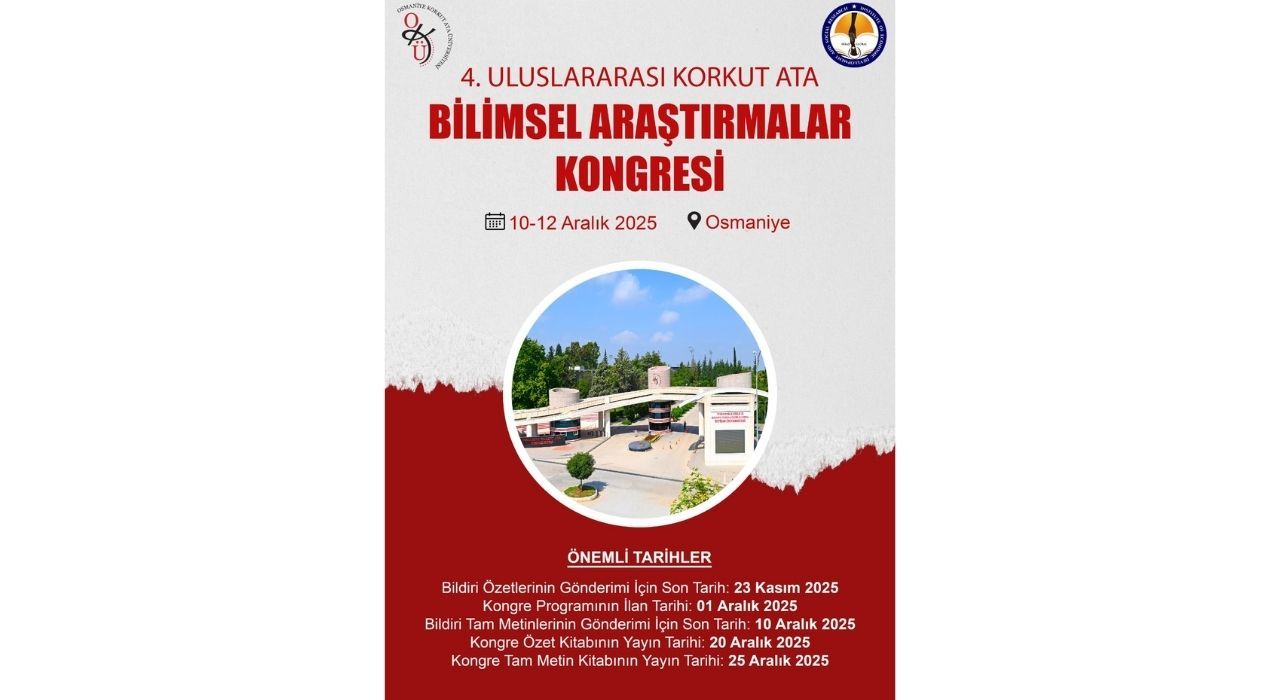 OKÜ, Uluslararası Bilimsel Kongreye Ev Sahipliği Yapacak