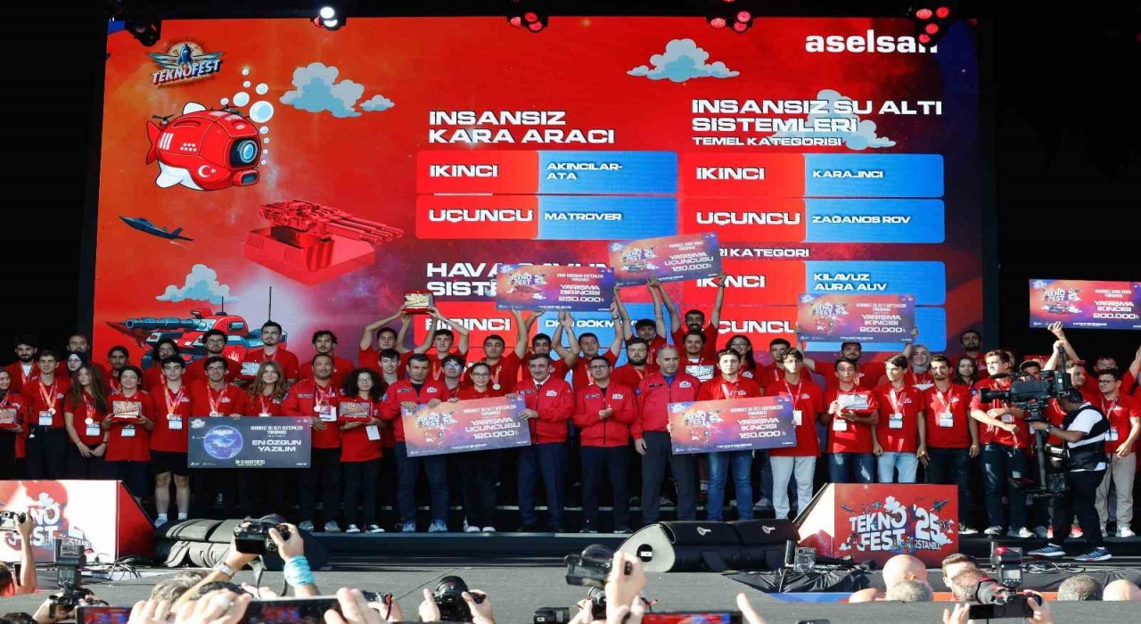 OMÜnün TEKNOFEST başarısı