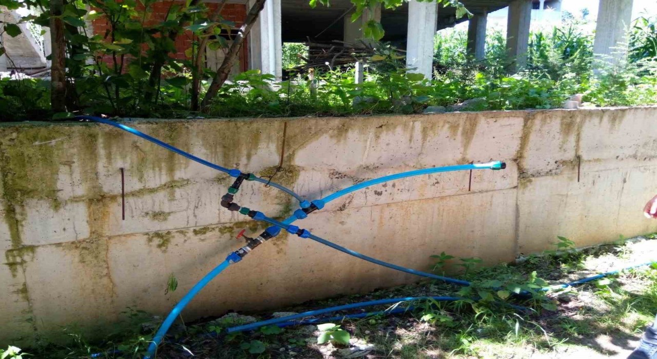 Orduda kaçak su kullananlara sıkı takip