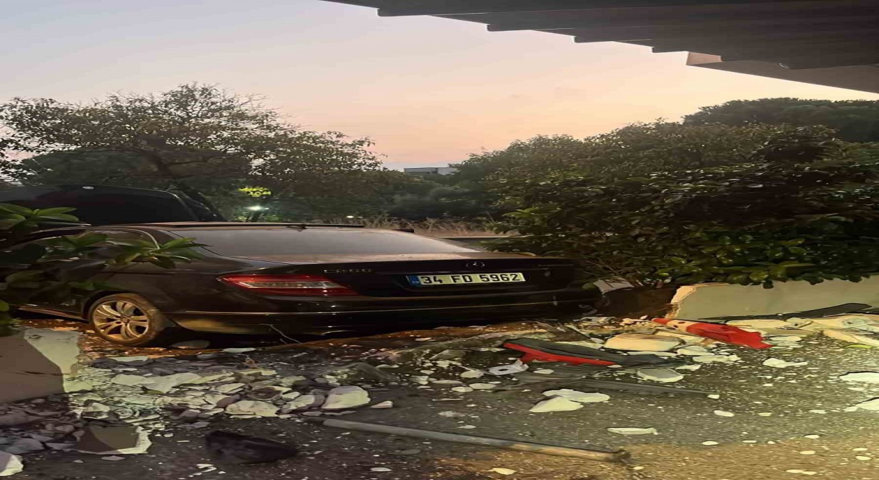 Ortalığı savaş alınana çevirdi, yara almadan kurtuldu