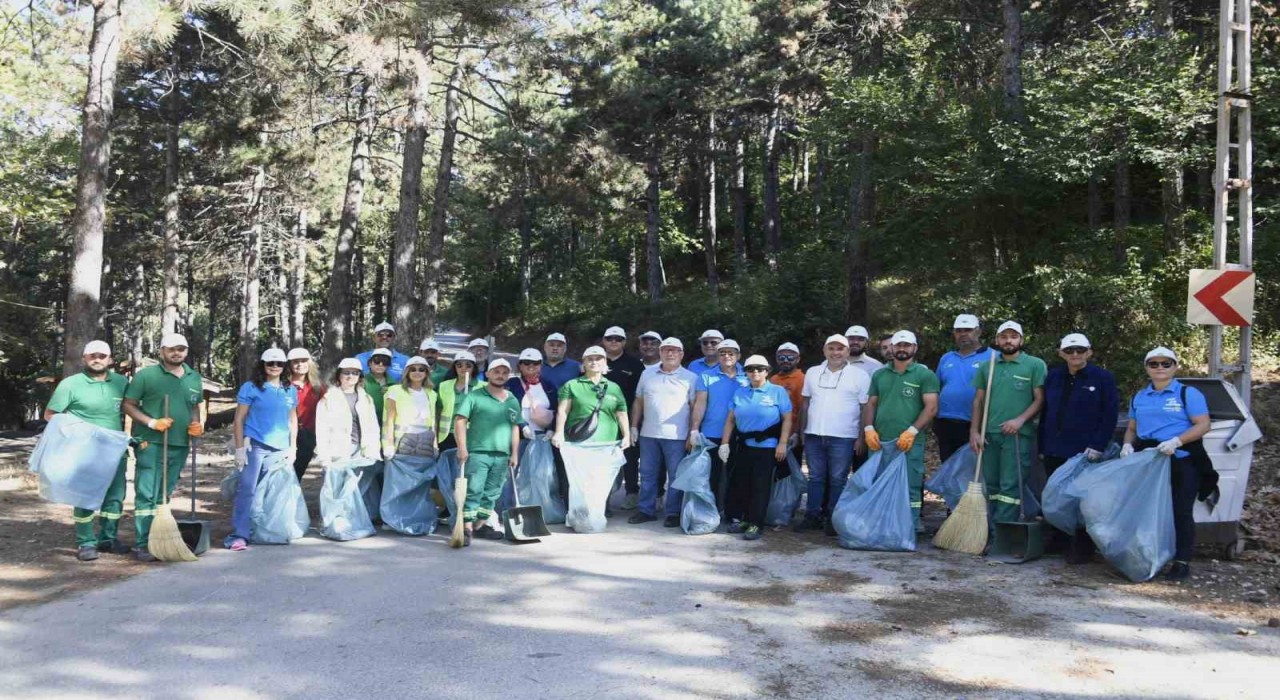 Osmangazide çöp toplama etkinliği