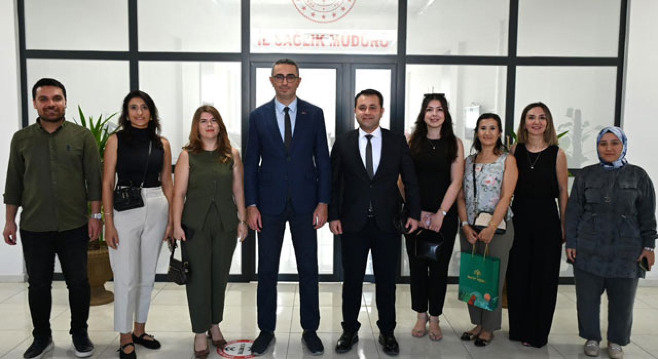 Osmaniye Eczacı Odası’ndan İl Sağlık Müdürü Emrah Ceviz’e Ziyaret