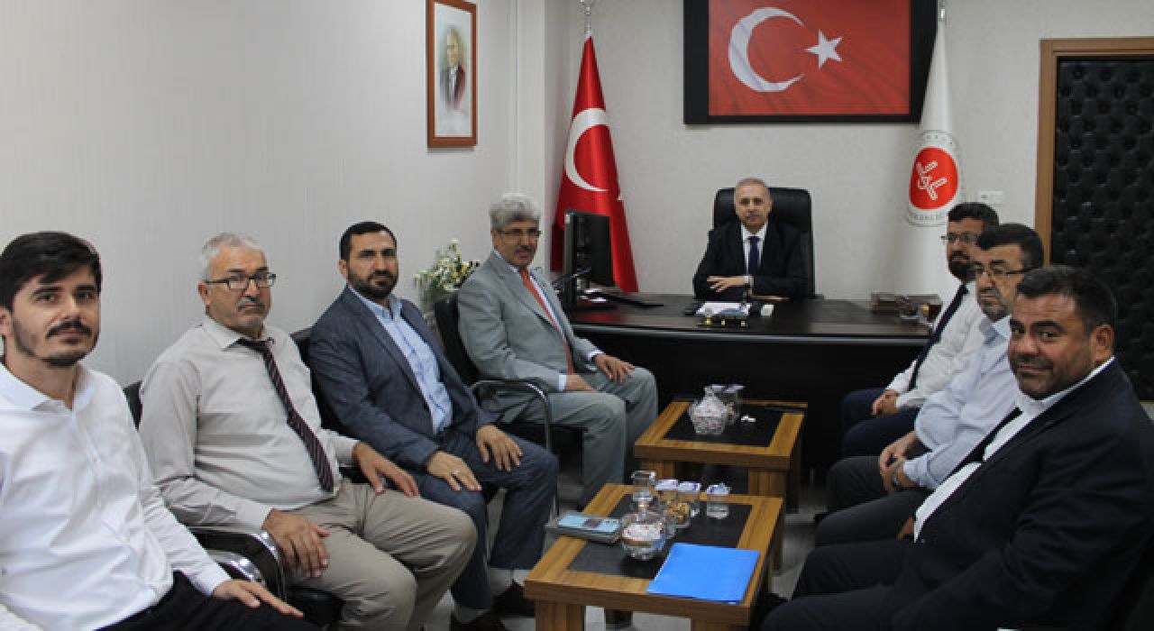 Osmaniye İl Müftüsü Dr. Taşcı’ya İlçe Müftülerinden Ziyaret