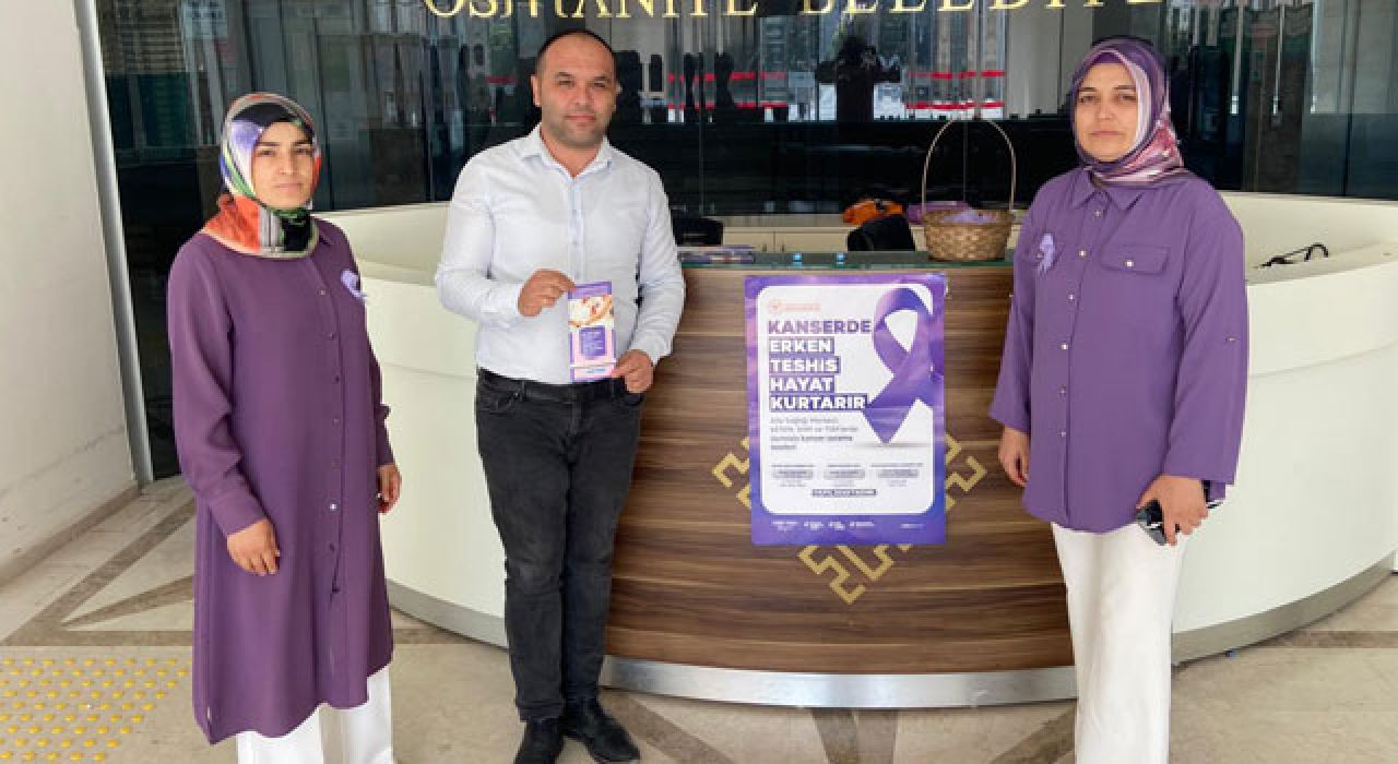 Osmaniye’de Kansere Karşı Farkındalık Çalışması Yapıldı