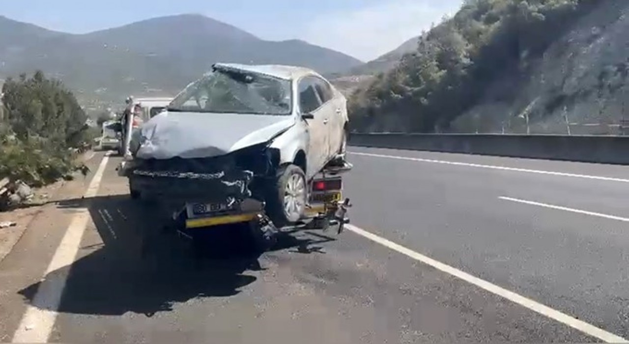 Osmaniyede trafik kazası: 1 ölü, 1 yaralı