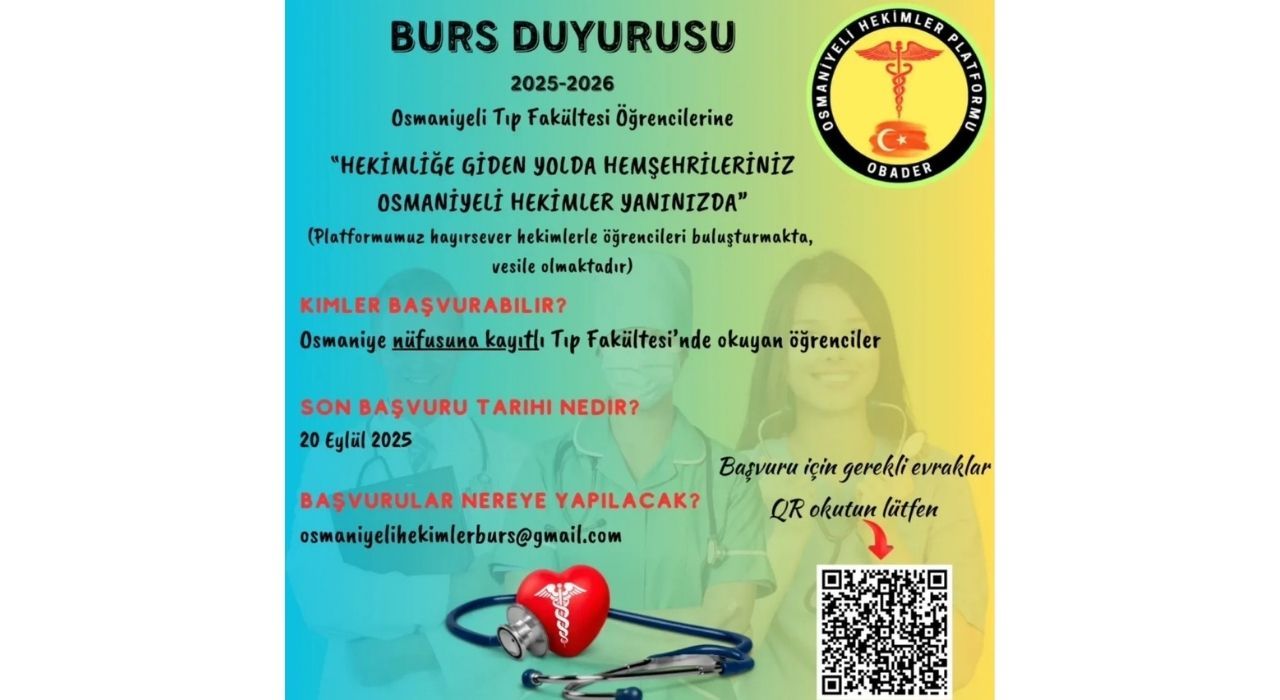 Osmaniyeli Hekimlerden Gençlere Burs Desteği