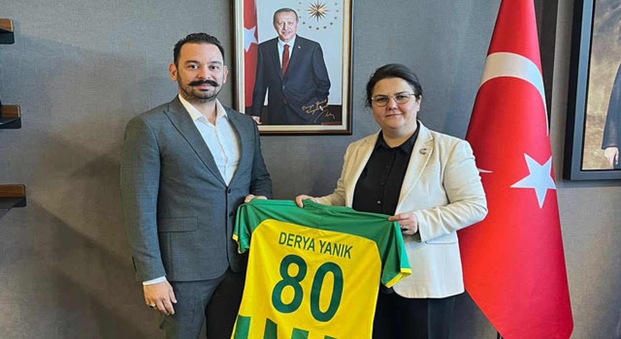 Osmaniyespor FK Başkanı Kobaner’den Milletvekili Yanık’a Ziyaret