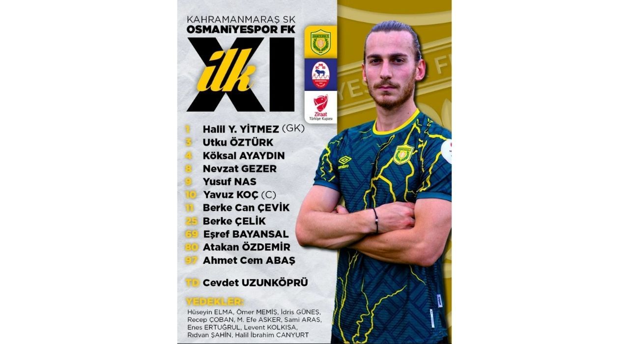 Osmaniyespor FK, Ziraat Türkiye Kupası Sınavına Çıkıyor