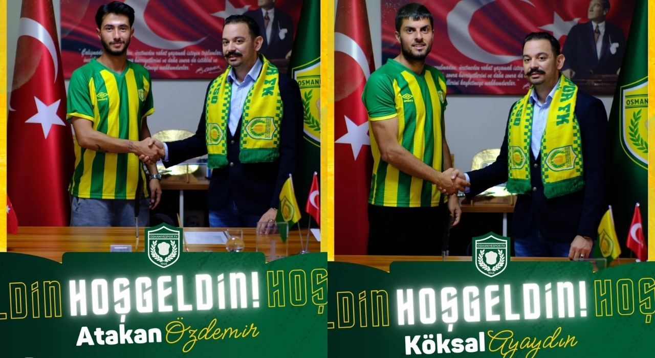 Osmaniyespor FK’dan Çifte Transfer Hamlesi