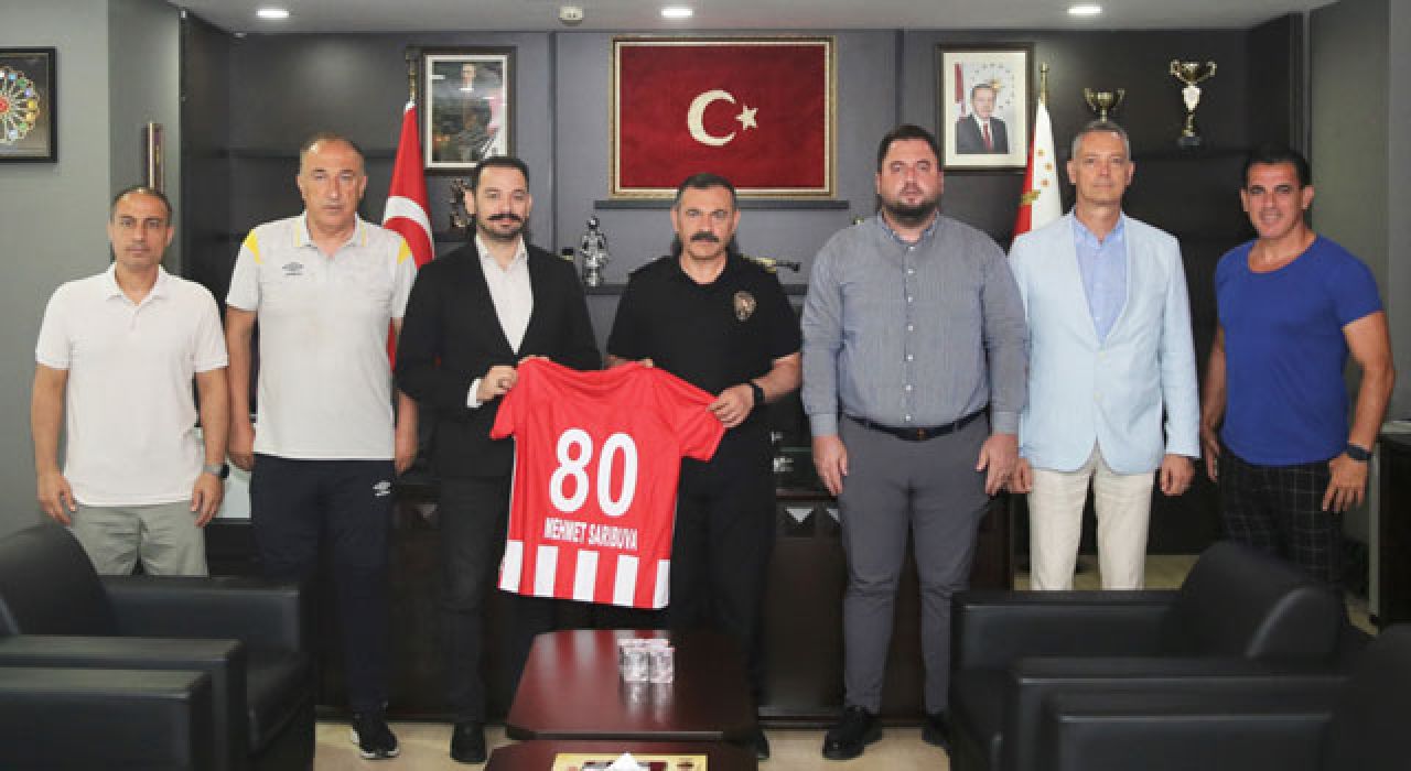 Osmaniyespor FK’dan Emniyet Müdürü Sarıbuva’ya Ziyaret