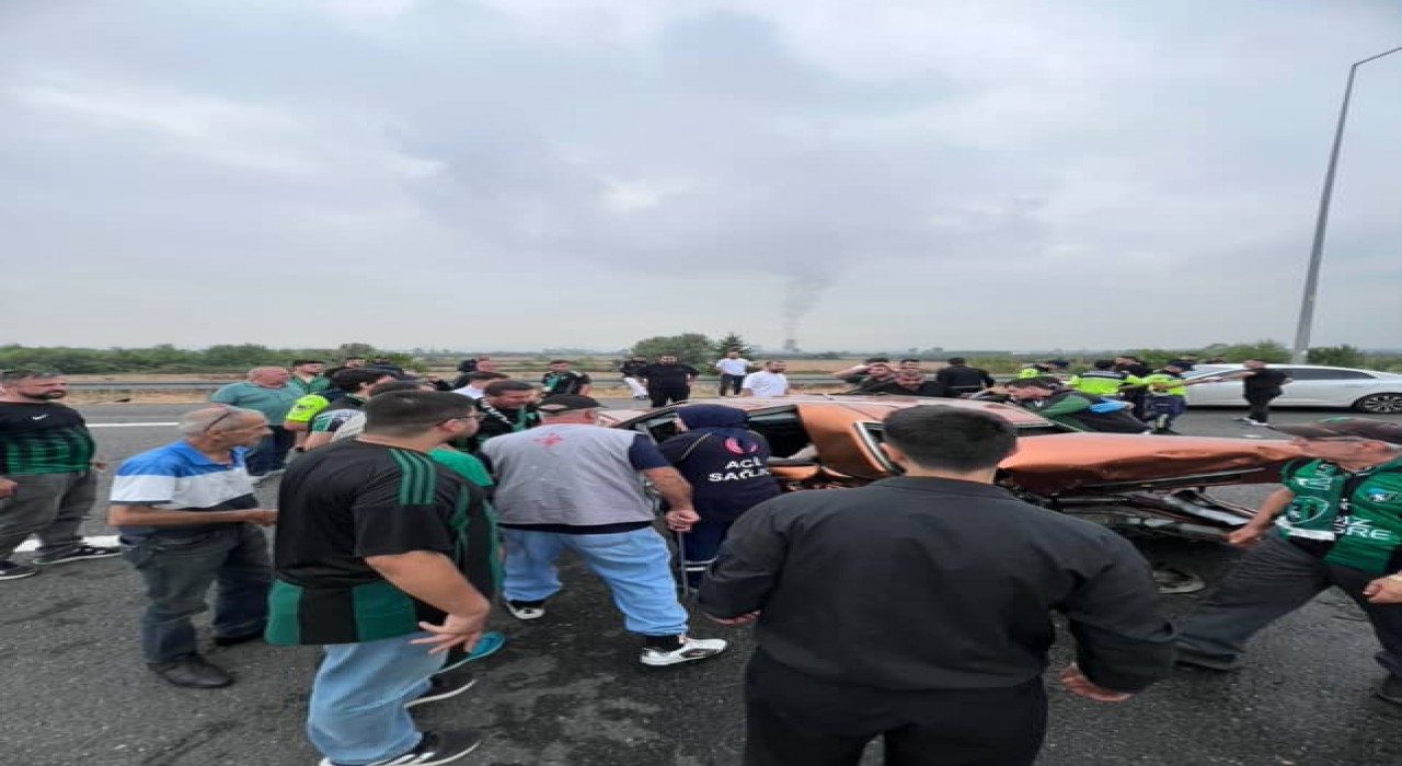 Otoyolda aracın hurdaya döndüğü kazada acı haber: Karı koca hastanede vefat etti