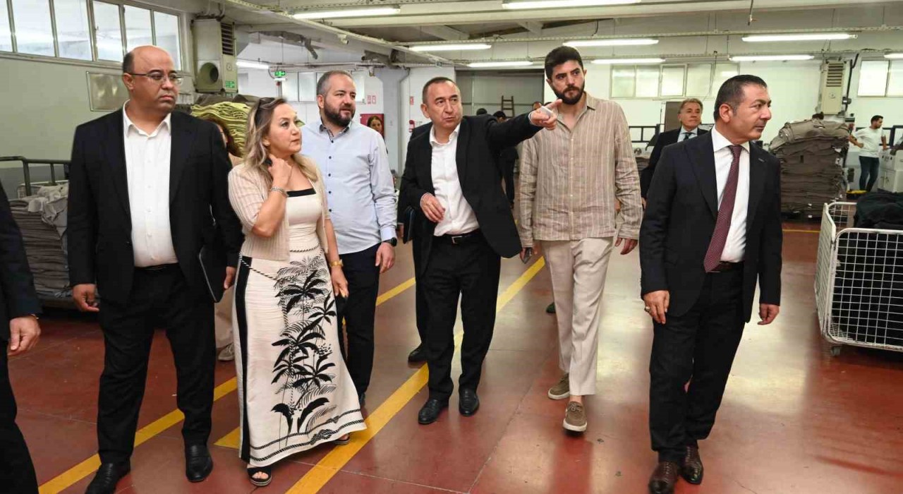 Özbekistan Ankara Büyükelçisi, DTOda sektör temsilcileriyle buluştu