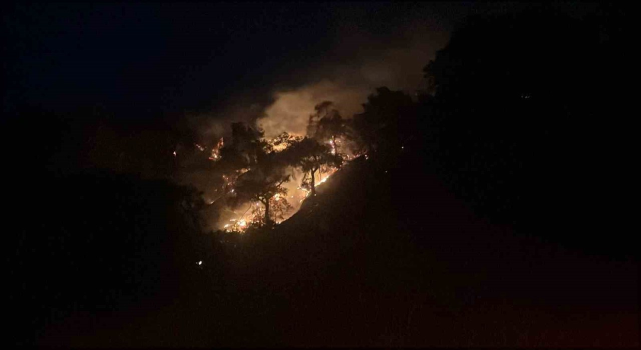 Pınarderede alevler yeniden yükseldi