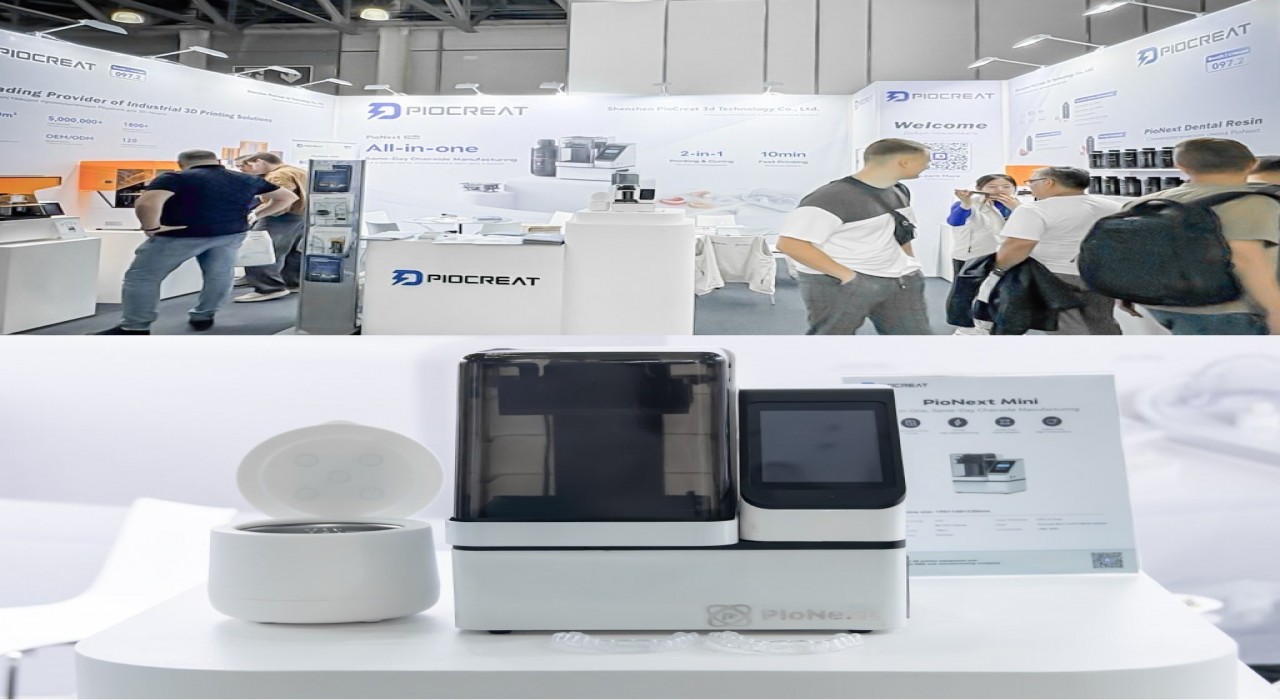 PioCreat, PioNext Mini Dental 3D yazıcısını tanıttı