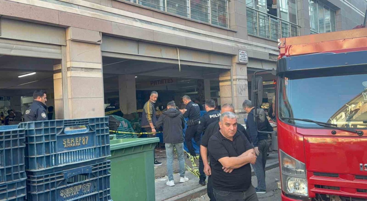 Polatlıda pazar yerinde pompalı tüfekli kavga: 1 ağır yaralı