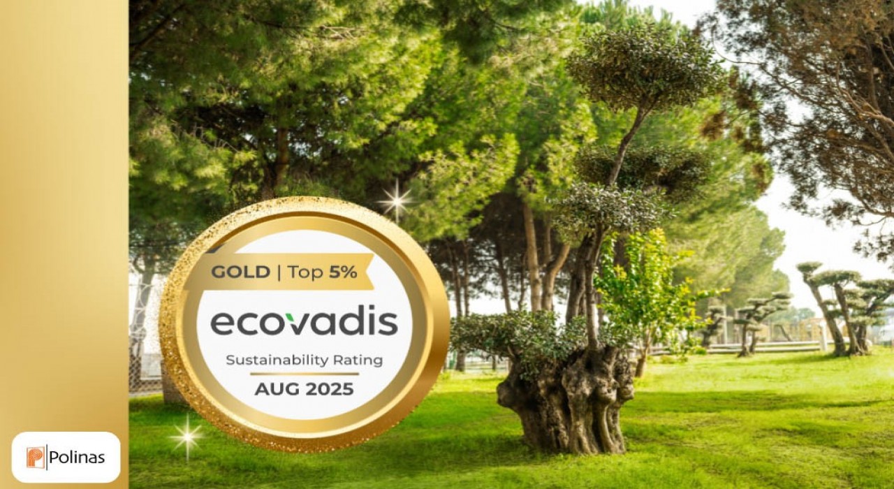 Polinasın sürdürülebilirlik çalışmalarına Altın Madalya