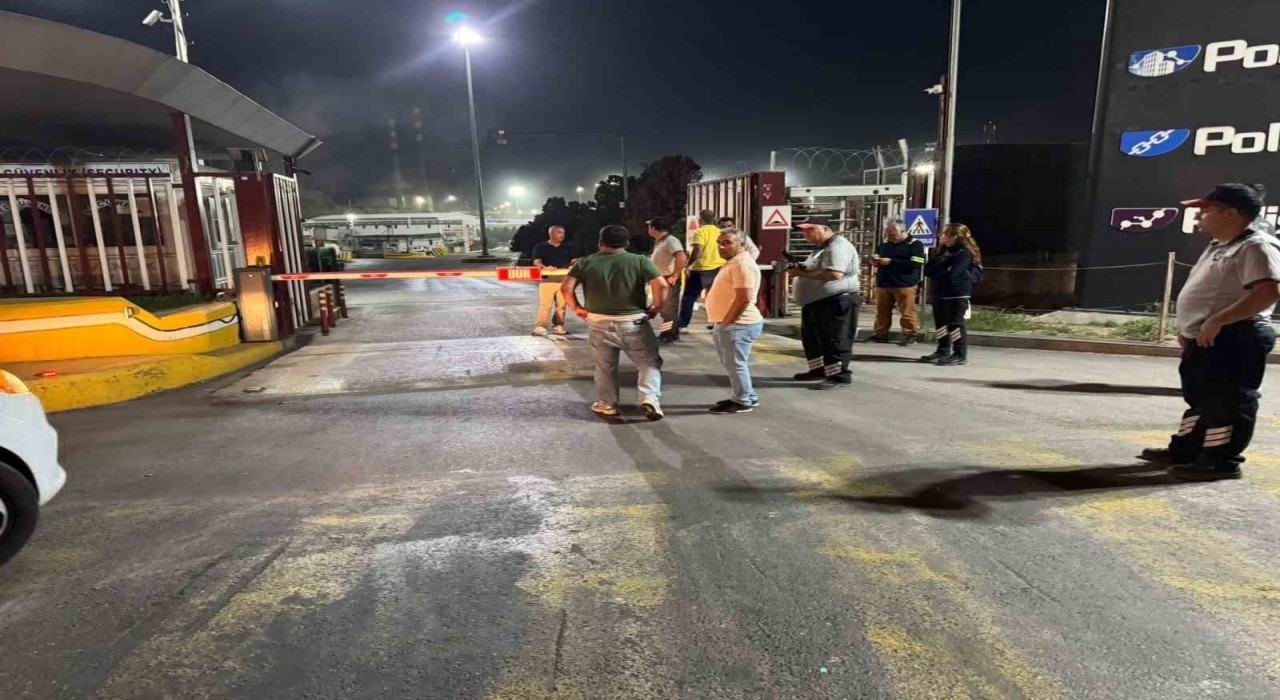 Polisanda kimyasal sızıntı: Pencereleri açmayın uyarısı yapıldı