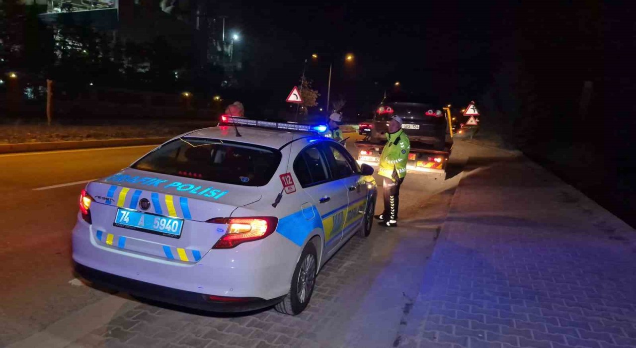 Polisi gören kaçmaya çalıstı