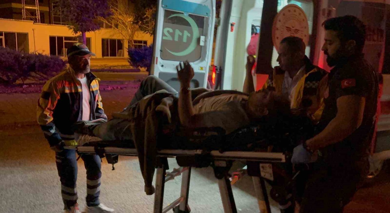 Polisten kaçan motosikletli kaza yapmış halde bulundu