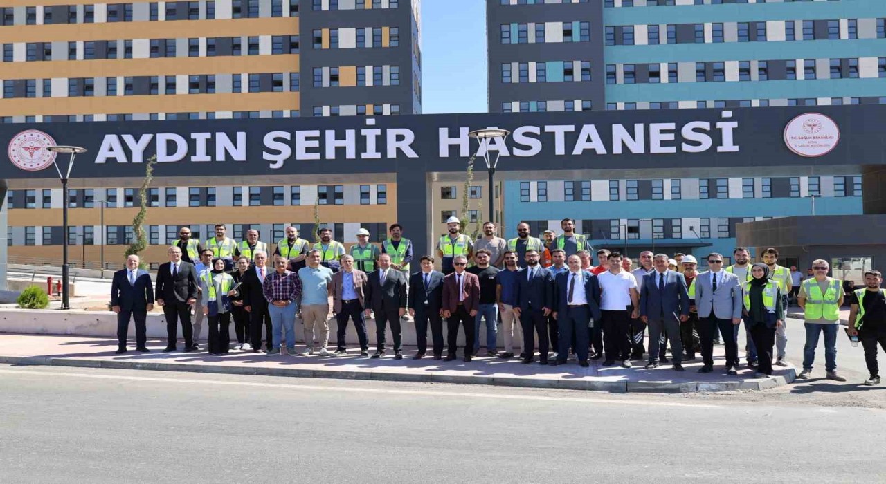 Sağlık Bakanlığı Aydın Şehir Hastanesini yerinde inceledi