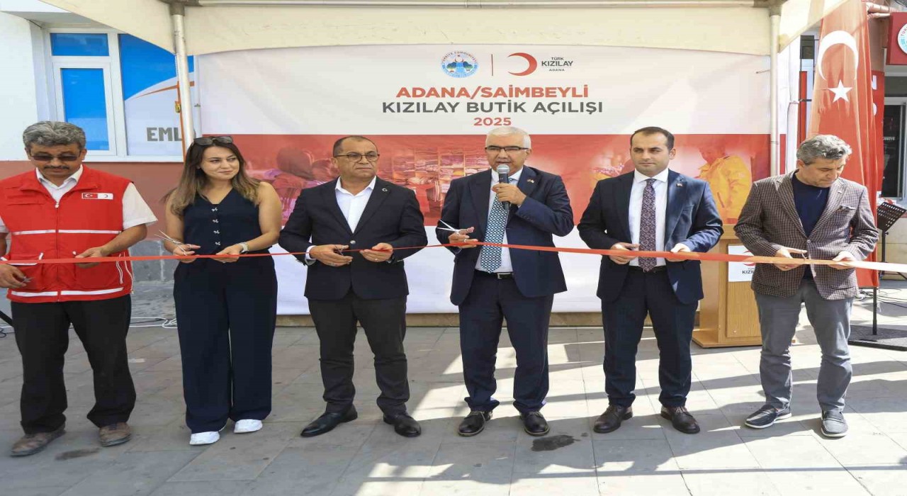 Saimbeylide Kızılay Butik açıldı