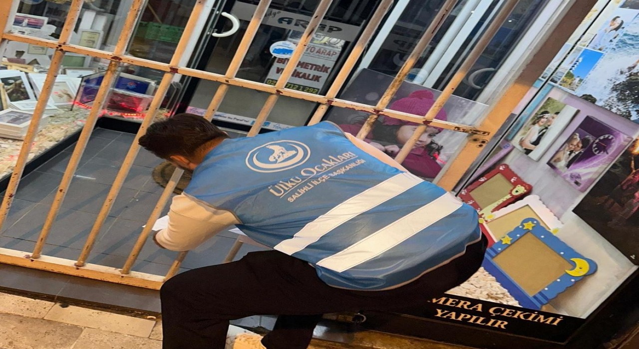 Salihli Ülkü Ocaklarından ahilik geleneğine vefa