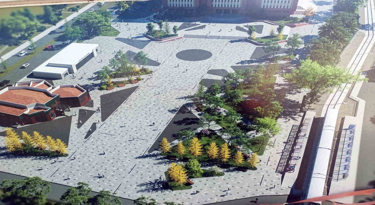 Samsun Valiliği Meydanı yenileniyor: 13,6 milyon TLlik yatırım