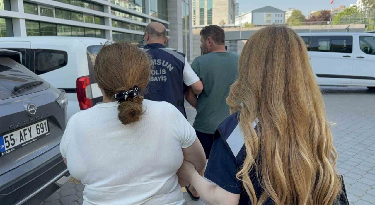 Samsunda evden hırsızlık iddiasına 2 gözaltı