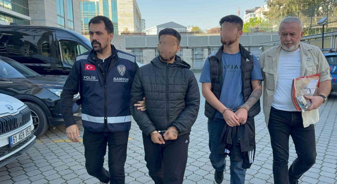 Samsunda gasp ve yaralama: 2 tutuklama, 1 ev hapsi