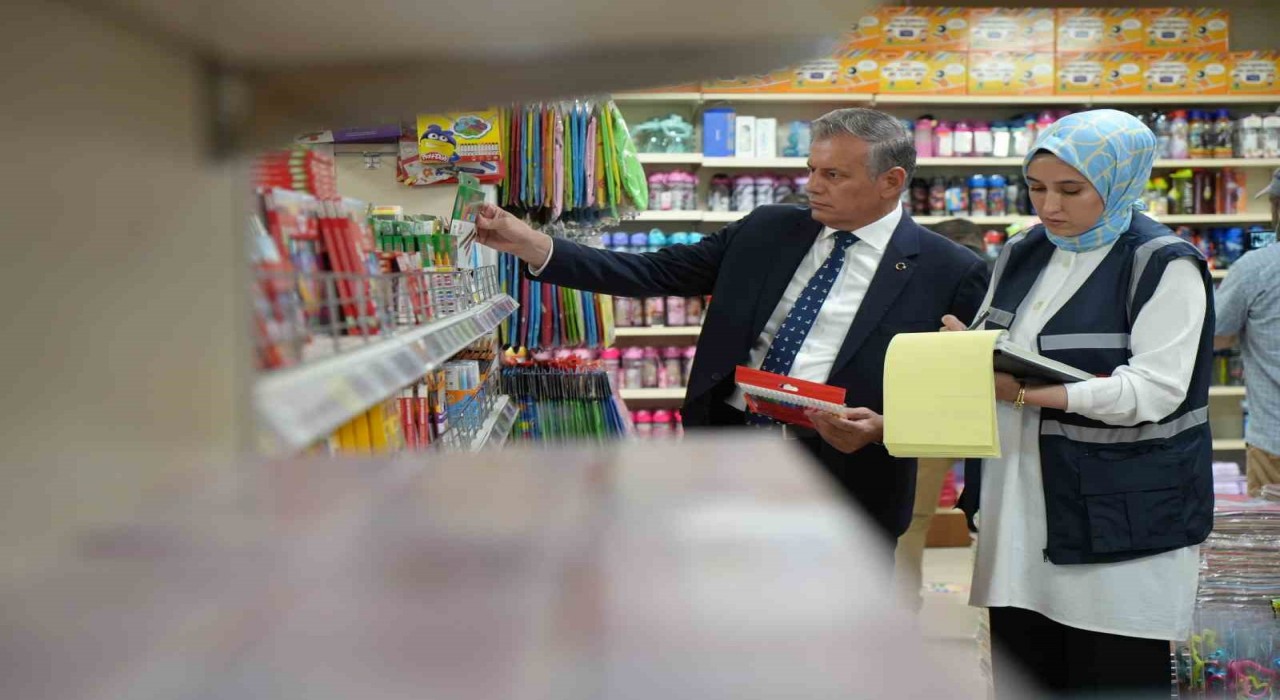 Samsunda kırtasiye ürünlerine denetim
