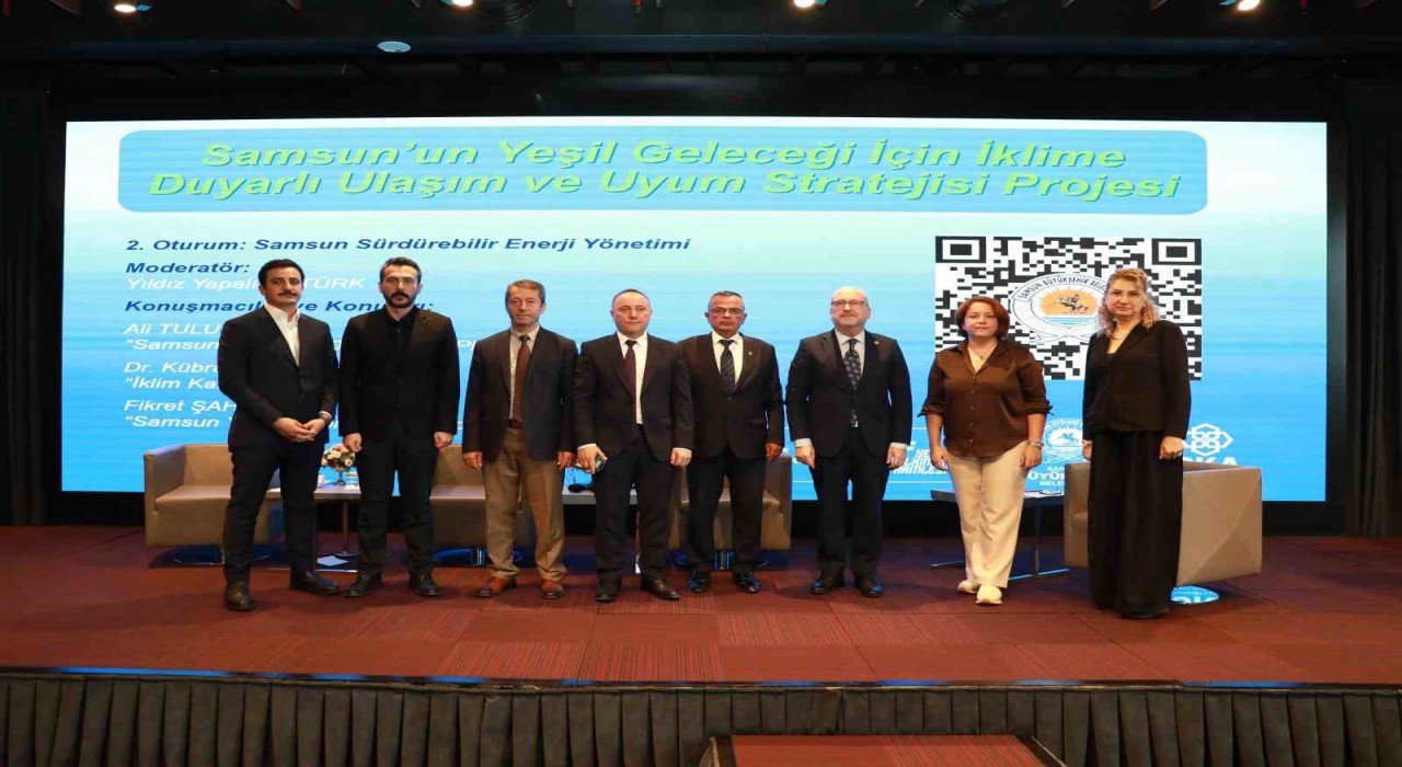Samsunda ‘Net Sıfır 2050 vizyonu: İklime duyarlı ulaşım ve uyum planı tanıtıldı
