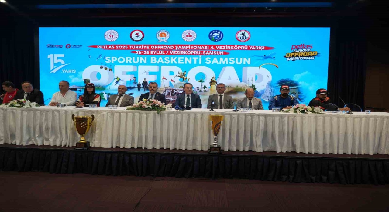 Samsunda off-road heyecanı