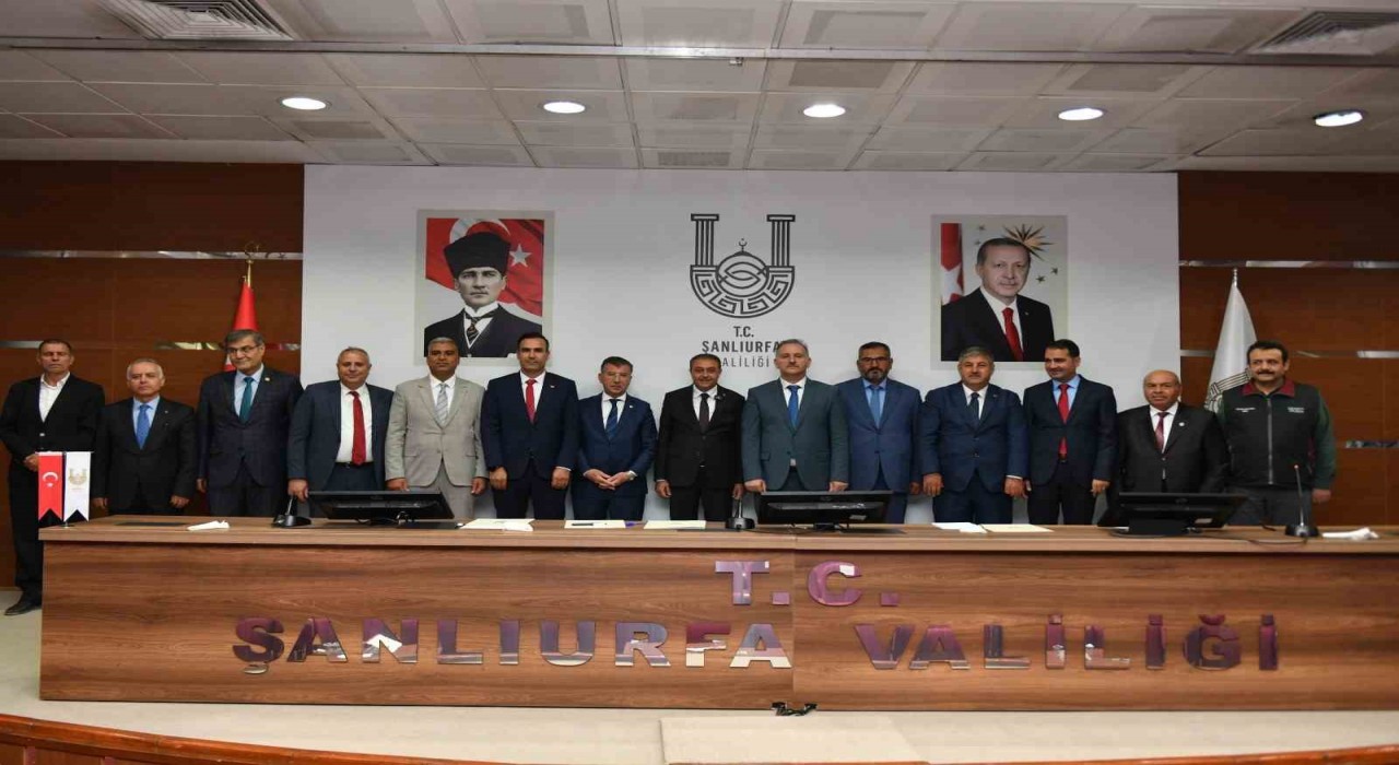 Şanlıurfada fıstık ve pamuk için eylem planı belirlendi