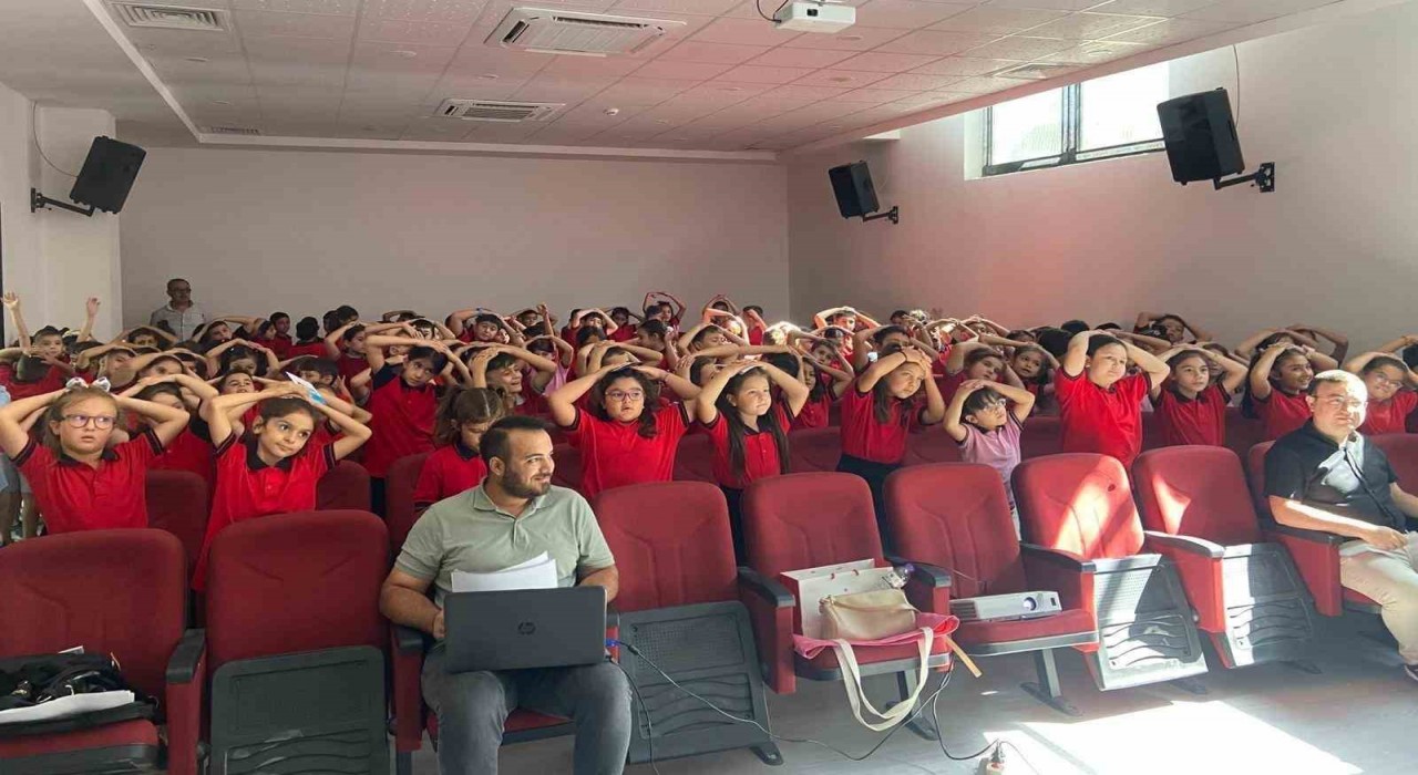 Sarıgölde öğrenciler Sağlıklı gelecek için bilgilendirildi