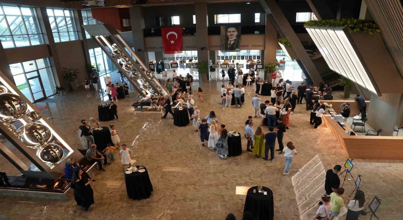 Şehitkamilde sanat yolculuğu sergiye dönüştü