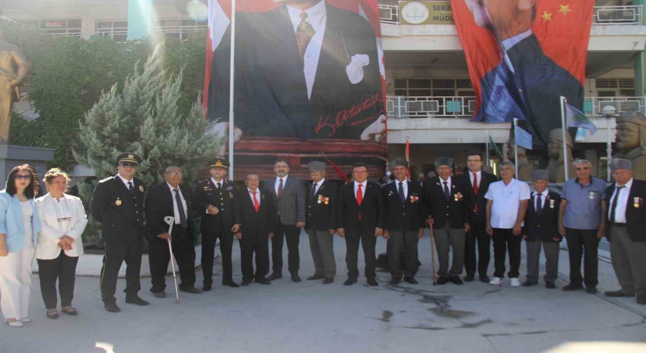 Serikte 19 Eylül Gaziler Günü töreni