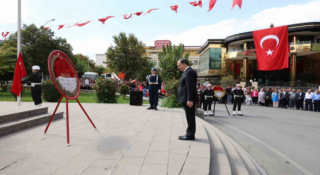 Siirtte 19 Eylül Gaziler Günü kutlandı