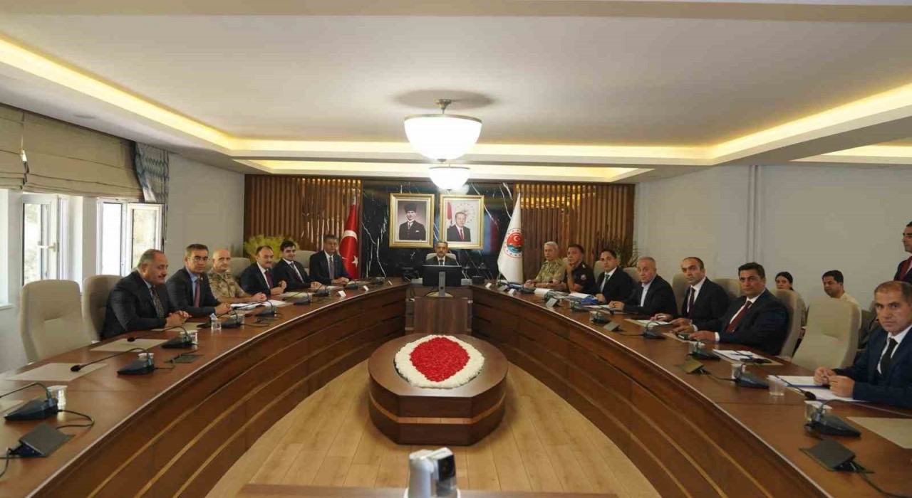 Şırnakta eğitim güvenliği masaya yatırıldı