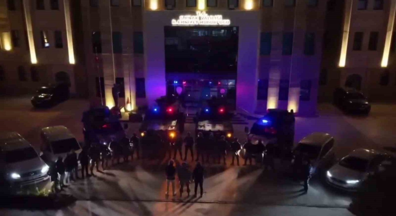 Şırnakta terör operasyonu: 1 gözaltı