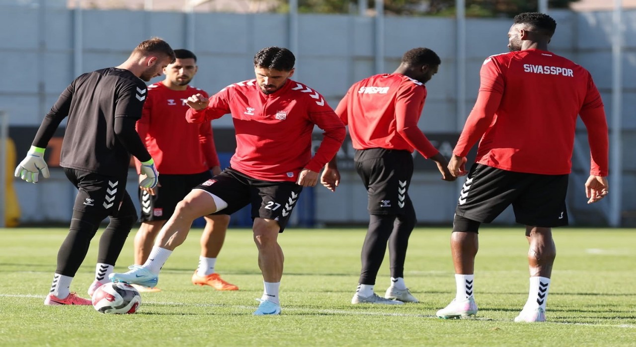 Sivassporda Adana Demirspor maçına hazır