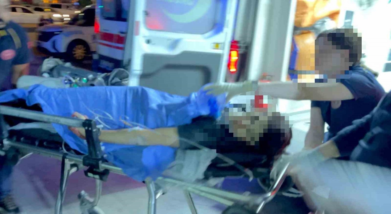 Sokak ortasında bıçaklanan yabancı uyruklu şahıs ağır yaralandı