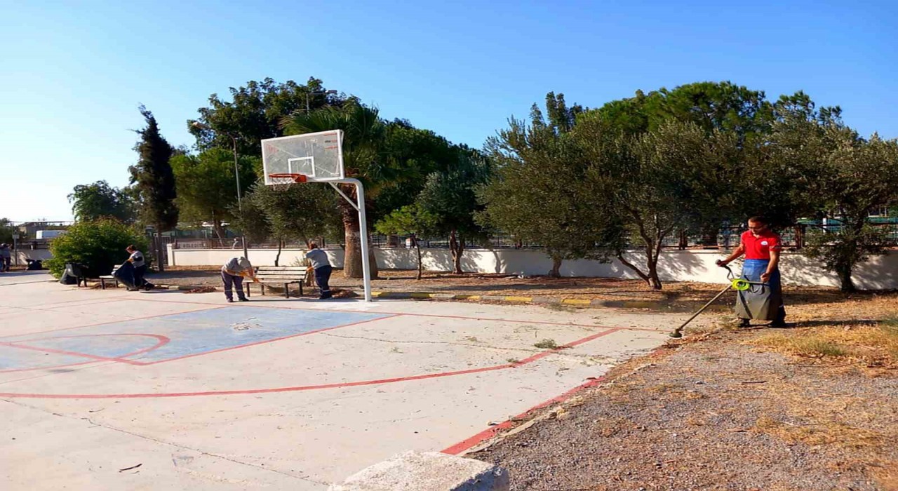 Söke Belediyesinden okullarda temizlik seferberliği