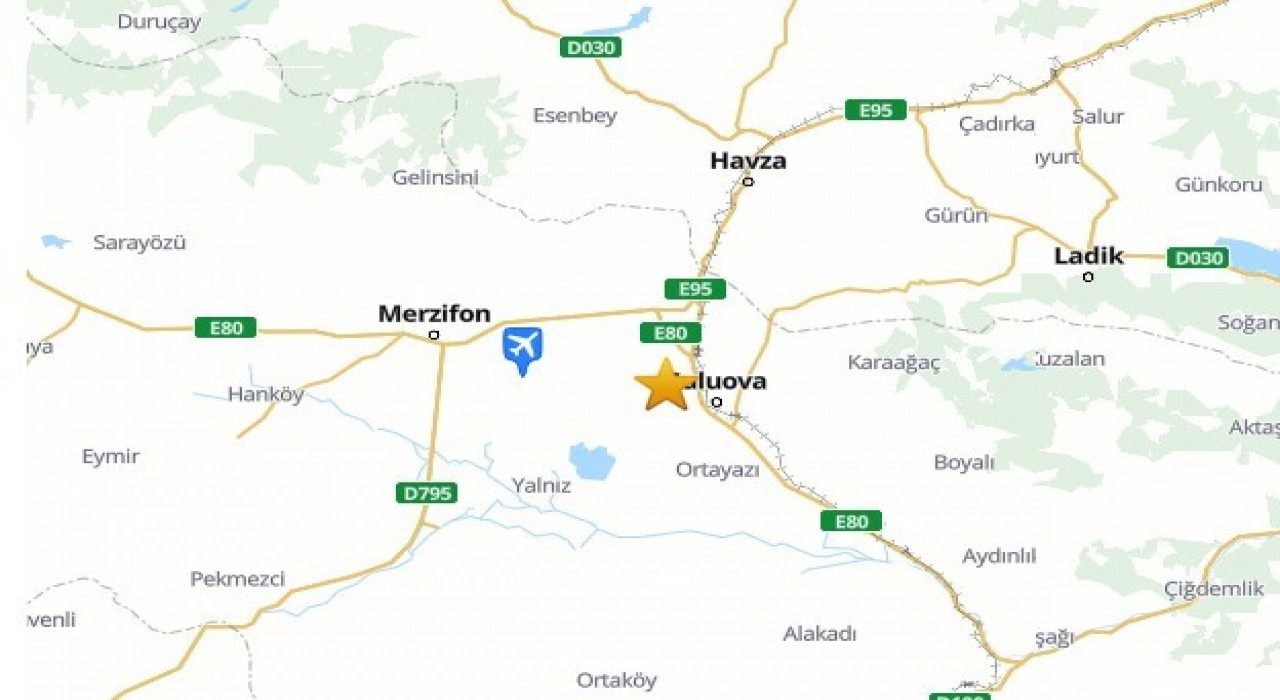 Suluovada 2.3 büyüklüğünde deprem